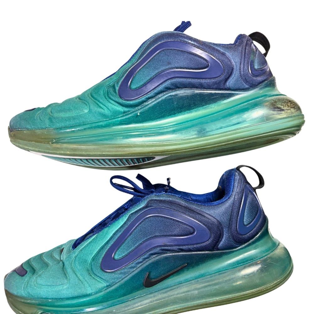 NIKE SNEAKERS Air Max 720  Streetwear Y2K Comfy Sea Forest Green Youth  7Y